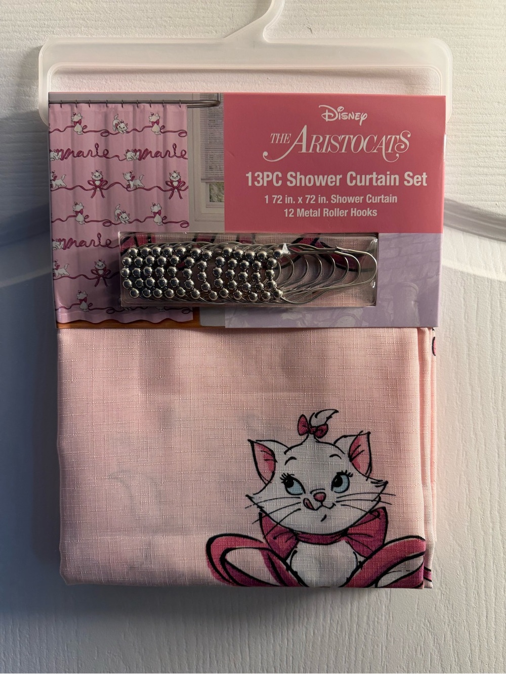Disney The Aristocats Marie 13-Piece Shower Curtain Set